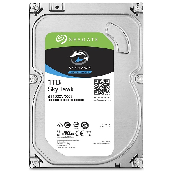 SEAGATE SKYHAWK 1TB 7/24 GÜVENLİK HARDDİSKİ İTH.